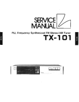 Luxman TX-101-Service-Manual